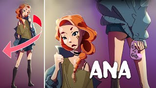 Character Turnaround - Ana Character Turnaround - Ana