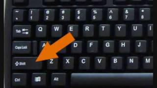 Para acalarar dudas he creado este vídeo explicando cual es la tecla
shift en el teclado de un ordenador.la misma que mayúsculas. par...