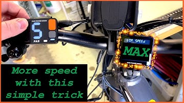 How to increase the top speed of a RadRhino 6 plus in 2 minutes (or RadRover 6 plus)