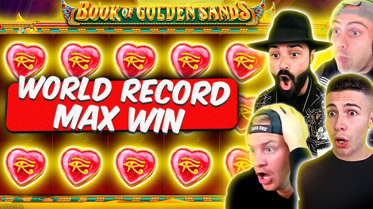 BOOK OF SANDS WORLD RECORD BIGGEST WINS: Top 7 (Ayezee, Roshtein, Toaster)