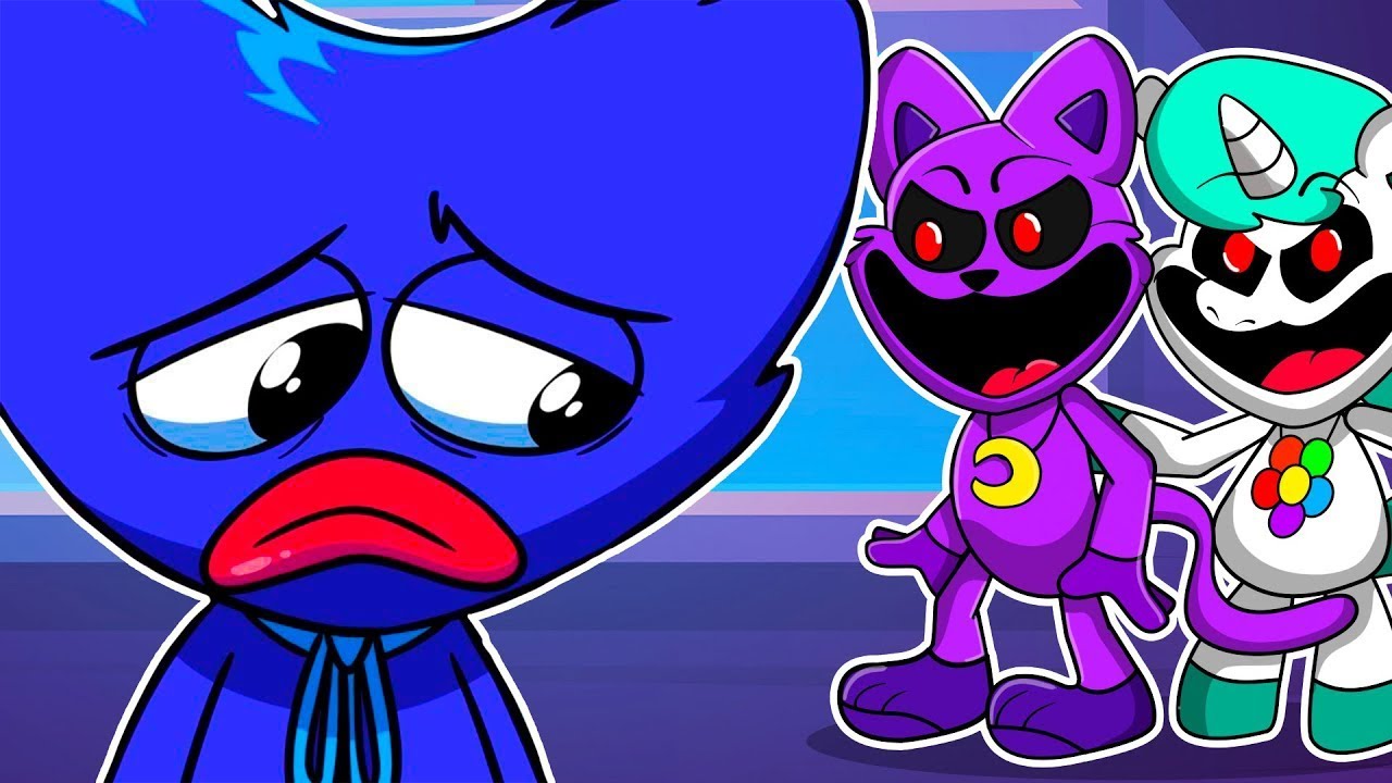 EVIL CATNAP OFFEND HUGGY WUGGY?! Poppy Playtime Chapter 3 Animation ...