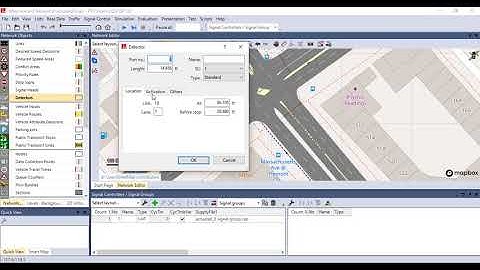 03 Setting up actuated signal control using VAP for an intersection in Vissim