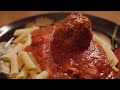 Italian meatballs and tomato sauce recipe  teresas cucina