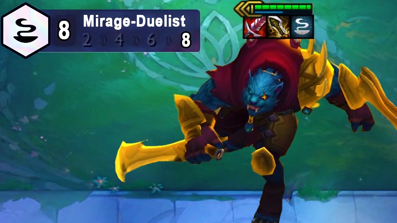 How STRONG Duelist Rengar is ? 8 Mirage Duelist TFT Set 7.5 YouTube