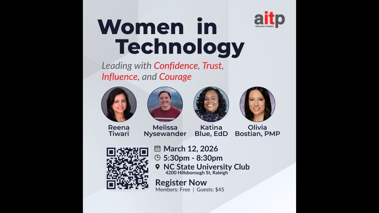 AITP-RTP Women In Technology March 2026 - YouTube