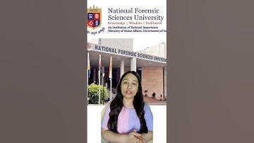 NFSU Semester Fee Structure for PG Courses #forensics #forensicscience #nfsu
