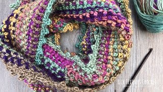 Crochet Twisted Cowl