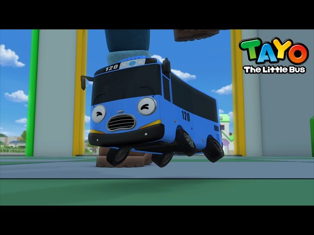 Tayo Bahasa Indonesia Spesial l #103 Bus mini Tayo dalam bahaya l Animasi Anak-anak l Tayo Bus Kecil class=