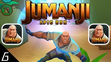 New Jumanji Epic Run Gameplay |The Jungle Map Complete (iOS, Android)