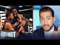 Nick Wright shares his biggest takeaway from Suns' GM 2 win over Clippers | NBA | FIRST THINGS FIRST