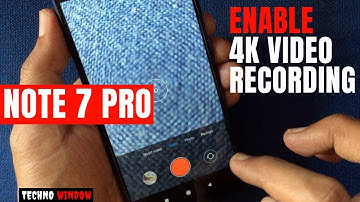 Redmi Note 7 Pro: How to Record 4K videos