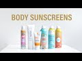 Fav Drugstore Body Sunscreens 2021