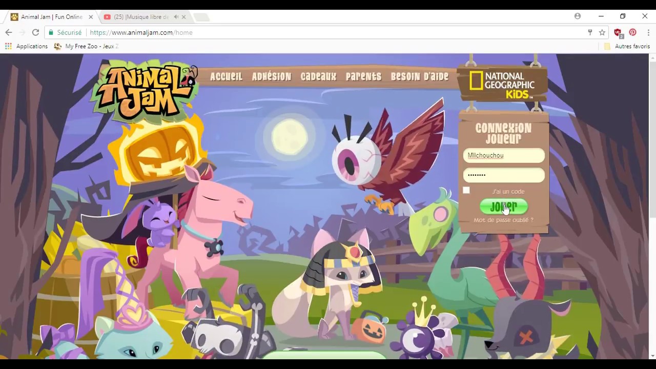 video Animal  Jam  1 pas d id e de titre XD YouTube