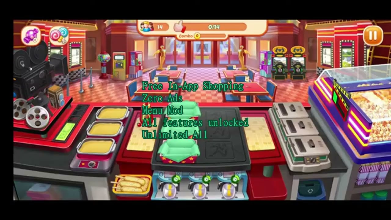 Crazy Diner Mod Apk / Mod Ipa (Android / Ios) Más Reciente 2025 | Dinero Ilimitado & Todo Ilimitado