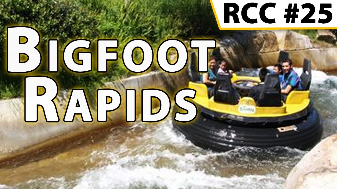 Bigfoot Rapids River Raft Ride @ Knott's Berry Farm - YouTube