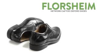 Florsheim Network Oxford Shoes - Cap Toe (For Men)