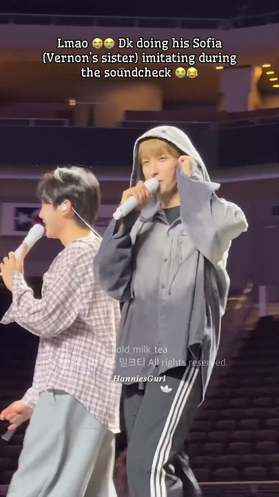 Poor Sofia 😭😂 She’s got 13 older brothers who tease her 😂😂 #dk #seungkwan #vernon #seventeen