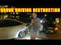 Bodycam DUI Arrest - Drunk 21-Year-Old Crashes into a Parked Car
