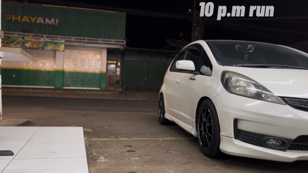 ASMR Relaxing Driving Home From Work with My Honda Jazz Ge - 8 [FIT] 4K 