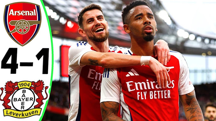 Arsenal vs Bayer Leverkusen 4-1 - All Goals and Highlights - 2024