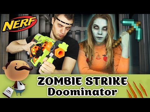 Video: Game set Blaster Nerf Zombie Strike Coup NERF ZOMBIE STRIKE A9603, NERF