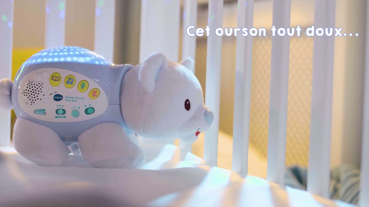 Vtech baby - ourson dodo nuit etoilee, jouets 1er age