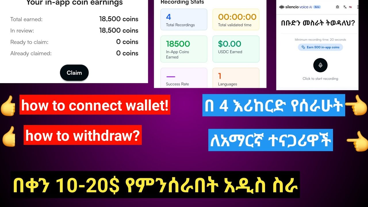 Silencio Voice AI ሙሉ አሰራር 