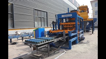 QT4-15 Block Making Machine --Customer