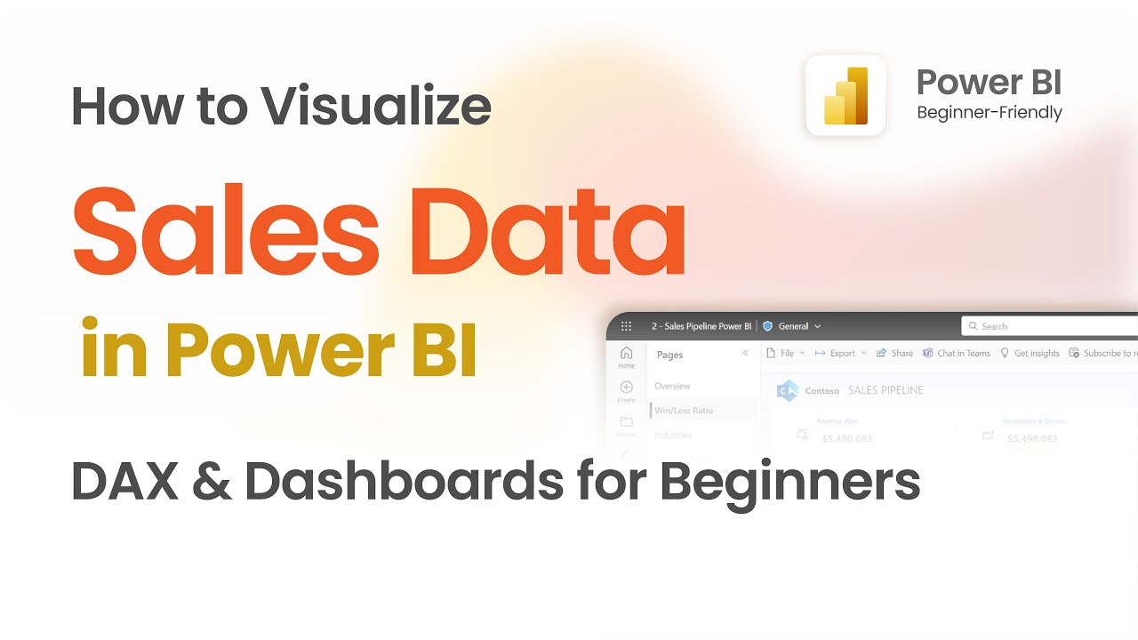 How to Visualize Sales Data in Power BI | DAX & Dashboards for ...