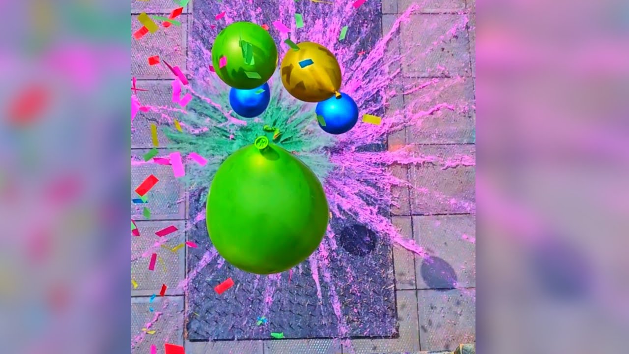 🎈Breaking Glass Bottles and Balloon Drops! Crushing Crunchy & Soft Things!🔥