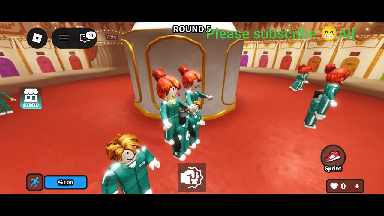 ROBLOX 😎 Squid Mingle | Full Video WIN 😈