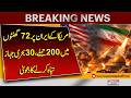 US Claims 200 Strikes on Iran in 72 Hours | 30 Iranian Ships Destroyed! | Pakistan News