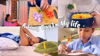 Lazy day in my life ✨📚Living alone diaries 🌱 aesthetic vlog | cooking 🧑‍🍳 Exam