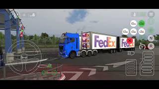 LLEVANDO FULL DE FEDEX CON ESCANIA