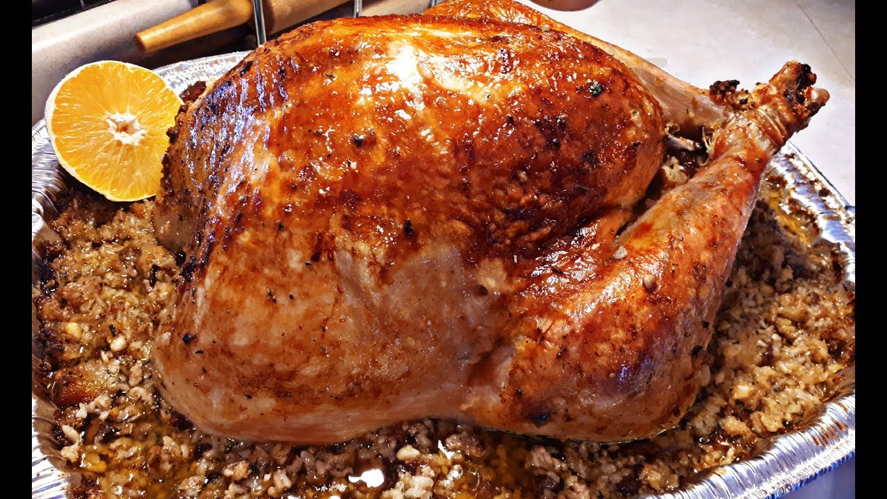 CHRISTMAS TURKEY AND STUFFING/ DRESSING - AMAZING RECIPE! - YouTube