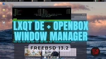 FreeBSD LXQT/OpenBox Window Manager Configuration