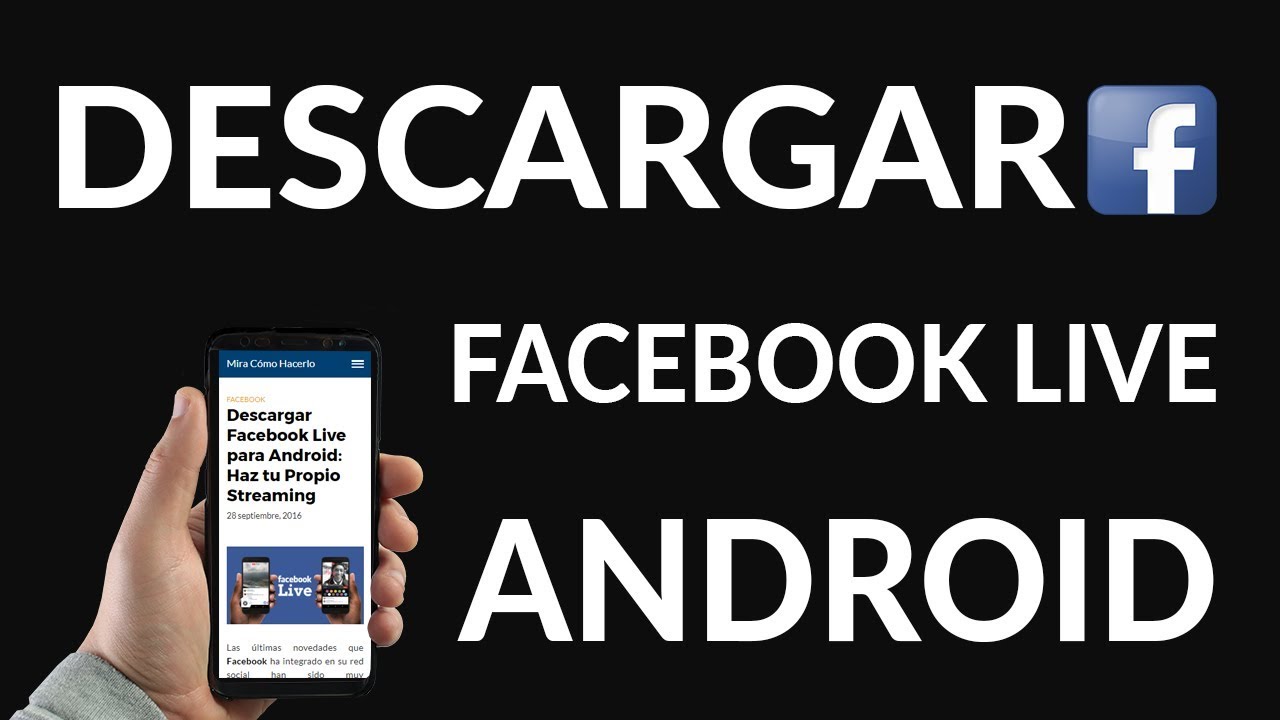 ¿Cómo descargo un live