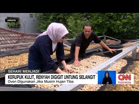 Sehari Menjadi Produsen Kerupuk Kulit Jakarta
