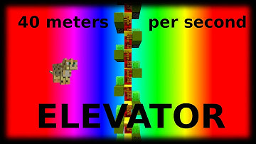 Minecraft 1.9: 40 Blocks per Second Elevator/Conveyer (Still not fixed)