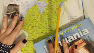 ASMR ~ Lithuania History & Geography ~ Soft Spoken Page Turning screenshot 5