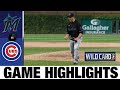 Marlins blank Cubs to complete sweep, advance to NLDS | Marlins-Cubs Game 2 Highlights 10/2/20