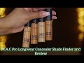 MAC Pro Longwear Concealer Shade Finder and Usage