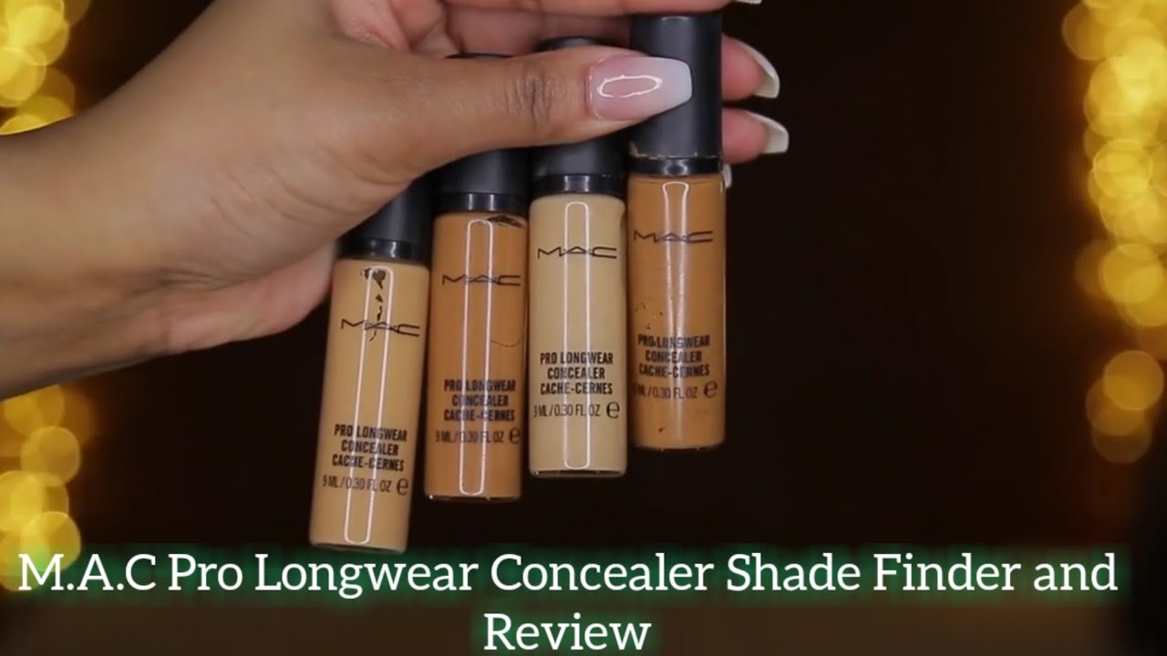 MAC Pro Longwear Concealer Shade and Usage - YouTube