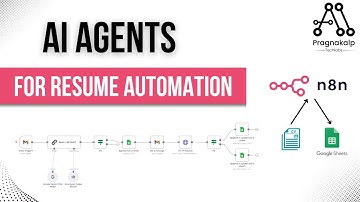 AI Agent + n8n workflow: Resume Parser Automation
