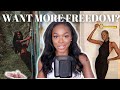 how I achieved time and financial FREEDOM (&amp; how you can too ✨)