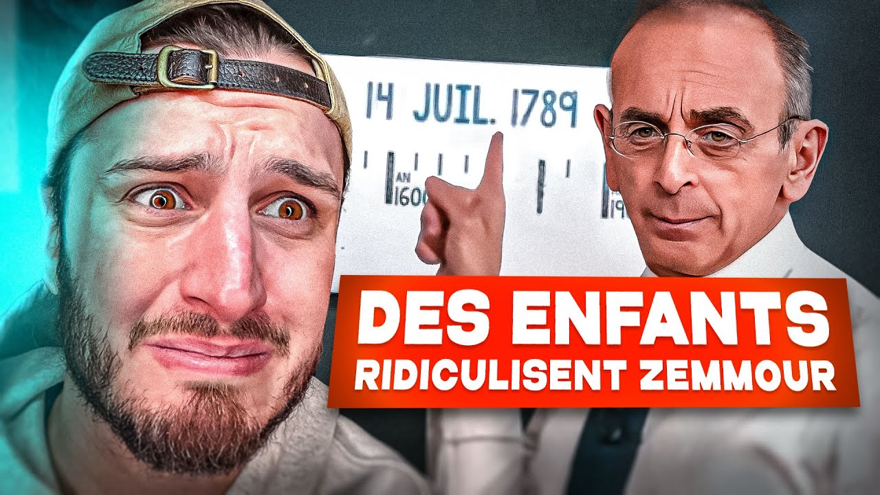 ZEMMOUR CONTRE DES ÉLÈVES EN PRIMAIRE 😳 (ESSAYE DE NE PAS CRINGE) #5