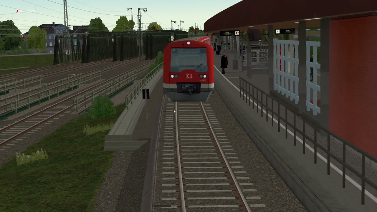 Mit der S 46087 von Pinneberg nach Buxtehude.  Zusi 3 #6