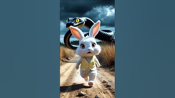 Eagle Saves Rabbit from Deadly Snake | Animated Short #ai #aianimation