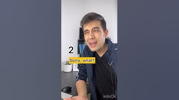 Stop Saying "Can You Repeat?" In English  #shorts