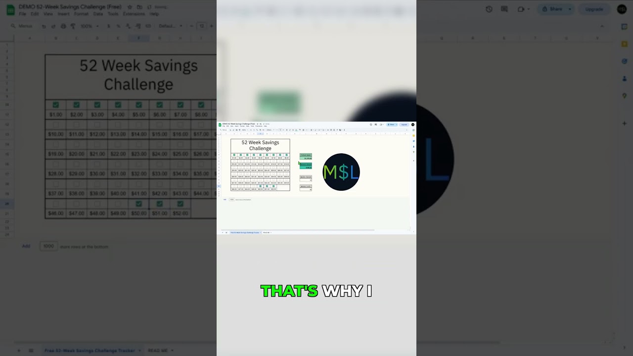 52-Week Savings Challenge Pro: 3 Ways To Save